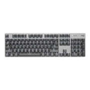 罗技K845背光有线机械键盘TTC轴电竞游戏青茶红轴办公打字104键帽