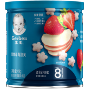 嘉宝（GERBER）苹果草莓泡芙49g