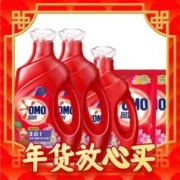 OMO 奥妙 全自动系列 3合1洗衣液套装 3kg*2瓶+2kg+480g*2袋 怡神薰衣草+淡雅樱花