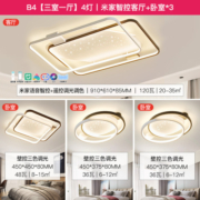 雷士照明新款北欧星空灯客厅主灯现代简约吸顶灯具全屋套餐灯具套餐