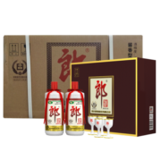 郎酒 郎牌郎酒 53度 酱香型高度白酒（新老包装随机发货） 53度 500mL 1盒 礼盒装