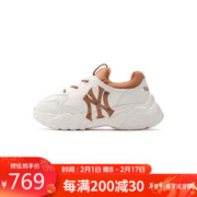 MLB 男女童印花老爹鞋秋冬时尚保暖一脚蹬7ASHCM43N-50WHS-210