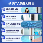科龙3匹空调 新3级 变频节能省电 冷暖家用 wifi智能  柜式立式柔风 客厅柜机官方专卖 3匹 KFR-72LW/FM1-A3