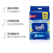Tempo 得宝 湿厕纸 10抽*4包(纯水湿厕纸2包+洋甘菊湿厕纸1包+芦荟湿厕纸1包)