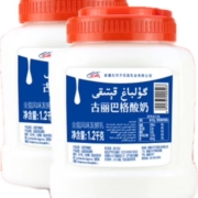 花园酸奶古丽巴格桶装2.4斤 大桶原味