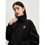 PEACEBIRD WOMEN 太平鸟女装 女士立领卫衣 A8CRD429185