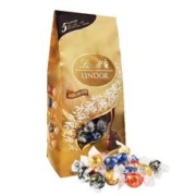 Lindt 瑞士莲 LINDOR软心 混合口味 600g（牛奶+纯味黑巧克力+焦糖+黑巧克力+白巧克力）