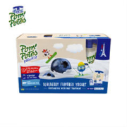 POM'POTES 法优乐 法国儿童零食常温酸奶蓝莓味85g*10袋