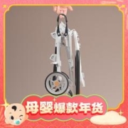 限移动端、京东百亿补贴：JANY BABY 遛娃神器宝宝推车轻便折叠