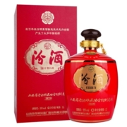 汾酒 收藏协会 清香型白酒 55度 1L*4瓶 红色坛装整箱 年货送礼