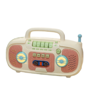 活石（LIVING STONES）儿童玩具早教故事机音乐收音机宝宝婴幼儿0-3岁玩具新年生日礼物 【520首早教】复古收音机-象牙白