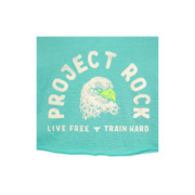 安德玛 官方UA Project Rock女子印花训练短袖T恤1383420