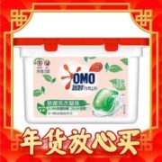 年货不打烊、PLUS会员：OMO 奥妙 自然工坊 除菌洗衣凝珠 50颗 清新白茶香
