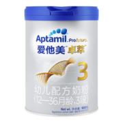 爱他美(Aptamil) 卓傲3段幼儿配方奶粉(12—36月龄) 800g