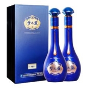 YANGHE 洋河 梦之蓝M6+ 40.8度550mL*2瓶装口感绵柔浓香型白酒商务宴请酒