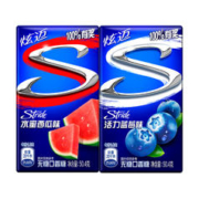 Stride 炫迈 无糖口香糖薄荷/西瓜味28片双盒装口气清新糖零食口香糖
