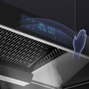 限移动端、京东百亿补贴：SKYWORTH 创维 油烟机 欧式顶吸式吸油烟机家用 21立方爆炒大吸力抽油烟机 自清洗挥手体感触控 黑色 Y1H