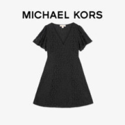 MICHAEL KORS 迈克·科尔斯 女士蕾丝 V 领连衣裙