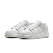 NIKE 耐克 Dunk Low 女子运动板鞋 DD1503-103 灰白 38