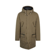 出行神器：Paul Smith PS PAUL SMITH 男士连帽休闲中长款棉衣棉服