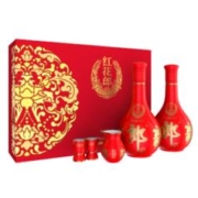 百亿补贴！LANGJIU 郎酒 酱香型 53度 500mL*2瓶 1盒 红花郎十 礼盒装