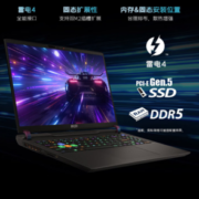 MSI 微星 泰坦GP68HX 十三代酷睿版 16英寸 游戏本 黑色（酷睿i9-13950HX、RTX 4060）