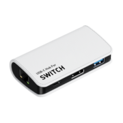 海备思 Switch便携底座NS扩展坞网线接口转换器OLED视频转接头HDMI拓展坞游戏掌机配件 黑白“熊猫”配色