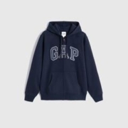 88VIP会员：Gap 盖璞 男女装LOGO碳素软磨抓绒卫衣 816853