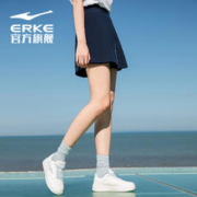 ERKE 鸿星尔克 运动短裙春春季女士休闲运动半裙裙子网球半身裙高尔夫裙