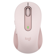 罗技（Logitech） M650无线蓝牙鼠标 办公静音鼠标 iPad Mac鼠标 大小手型可选 M650粉色-中小手型