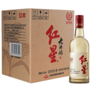 红星北京红星二锅头白酒 大曲酿 清香型固态纯粮白酒 52%vol 500mL 6瓶 大曲酿箱装