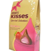 需入会、PLUS会员、需礼金：HERSHEYS 好时 kisses有心精选 恋恋草莓 巧克力 135g