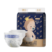 PLUS会员、需要首购礼金：babycare 皇室弱酸系列 纸尿裤 L20片