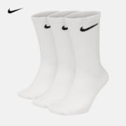 耐克 训练袜子男(3双) NIKE EVERYDAY LIGHTWEIGHT CREW SX7676-100 L