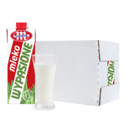 再降价、限地区、PLUS会员：妙可 波兰原装进口 冠军系列 3.2全脂纯牛奶 1L*6盒*3件