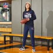 NFL 卫衣秋冬款青少年学生连帽卫衣NFL长袖时尚运动上衣3Z1B7FDVL