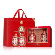 金六福 50.8度兼香型白酒 500mL*2瓶礼盒