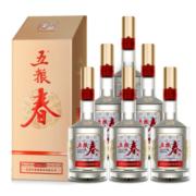 五粮液（WULIANGYE）五粮春 第二代特渠系列 浓香型白酒 52度 500mL 6瓶 整箱