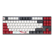 阿米洛（Varmilo） 中国娘花旦系列 静电容V2机械键盘 办公键盘  键盘机械 花旦娘MA87键有线白灯 静电容V2雏菊黄轴