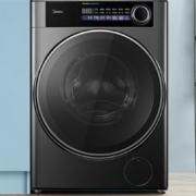 PLUS会员：Midea 美的 超薄全嵌 MG100S12 全自动滚筒洗衣机 10公斤