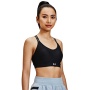 安德玛（UNDERARMOUR） Infinity 小8bra女子训练运动内衣-中强度1363353 黑色001 L