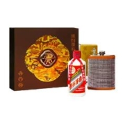 MOUTAI 茅台 惠群贵礼礼盒（酒+酒壶）飞天茅台酱香型白酒53度200ml*1瓶