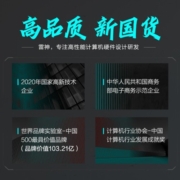 雷神 博睿商务办公游戏学生家用网课台式机电脑迷你小主机整机 【套装】12代i5/8/512+21.5显示器