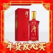 年货不打烊：潭酒 红谭53度500ml*1瓶礼盒装 酱香型白酒