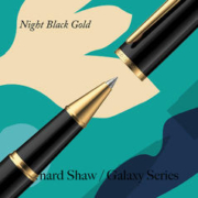 BERNARD SHAW 萧伯纳 旗舰星耀签字笔商务高档宝珠笔办公金属男士签名女生教师礼品刻字定制送礼轻奢
