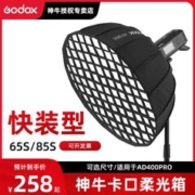 Godox 神牛 柔光箱ad400pro/ad300pro外拍灯闪光灯柔光附件内银/内白