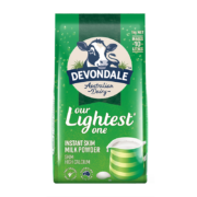 京东百亿补贴：德运（Devondale）澳大利亚进口高钙脱脂奶粉1kg/袋*2件