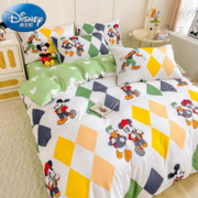 Disney 迪士尼 四件套水洗棉床上用品套件 运动风潮