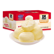 京东百亿补贴：港荣蒸蛋糕 淡糖480g/箱*2件+凑单1件（可选鸡蛋原味）