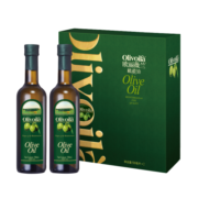 欧丽薇兰欧丽薇兰 Olivoila 食用油 橄榄油500MLx2礼盒  精选年货
